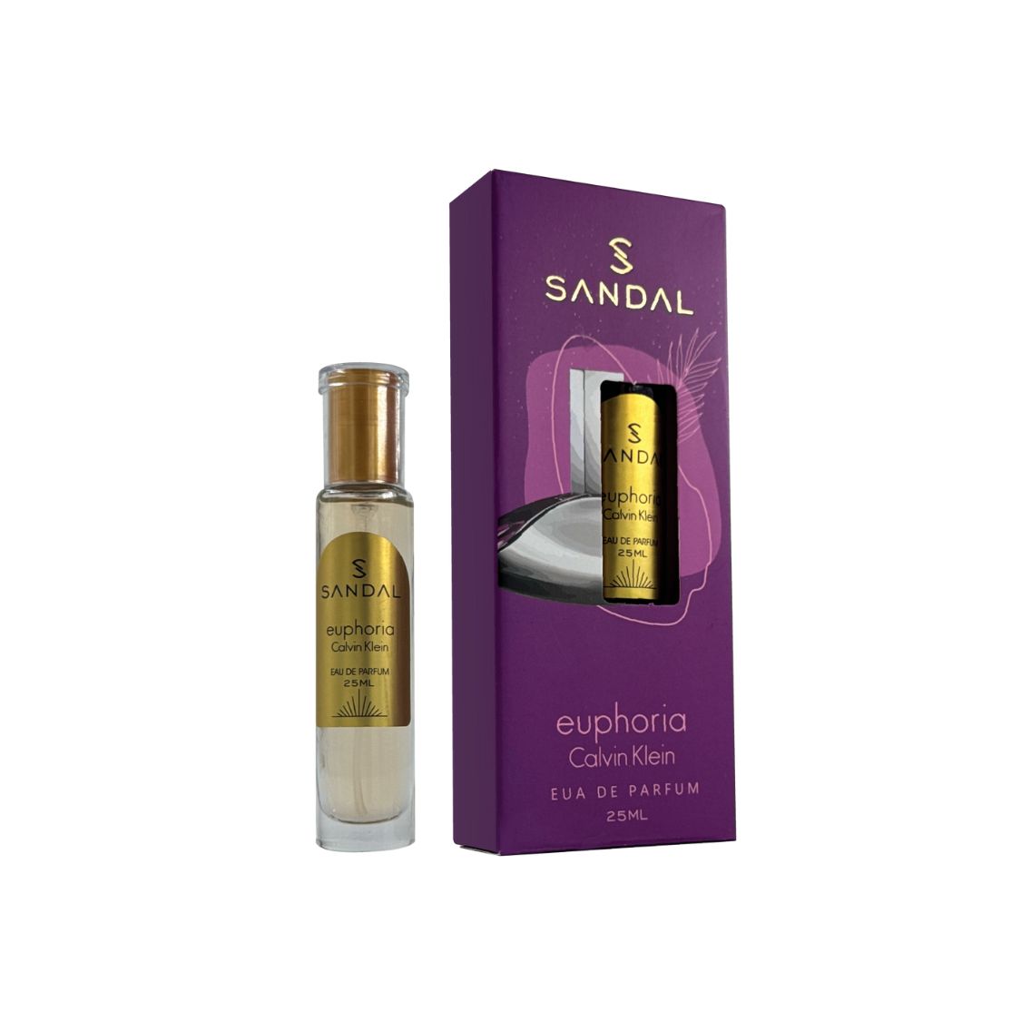 عطر زنانه ادوپرفیوم یوفوريا کالوین کلاین صندل 25 میلی‌لیتر