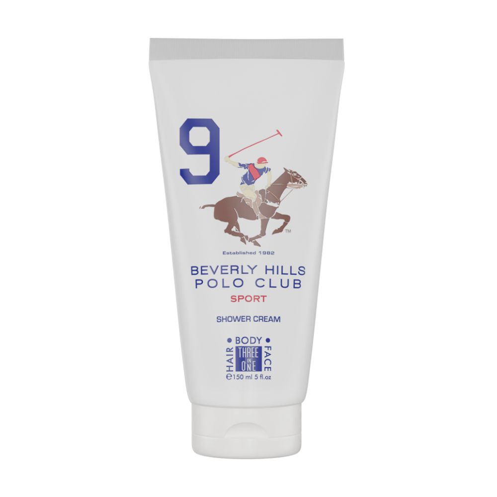 شاور کرم مردانه سفید بورلی هیلز پولو کلاب 150ML