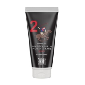 شاور کرم مردانه مشکی بورلی هیلز پولو کلاب 150ML