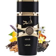 عطر ادوپرفیوم لطافه مدل اسد (مشکی)