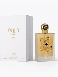 عطر ادوپرفیوم زنانه لطافه مدل  ثروه گلد